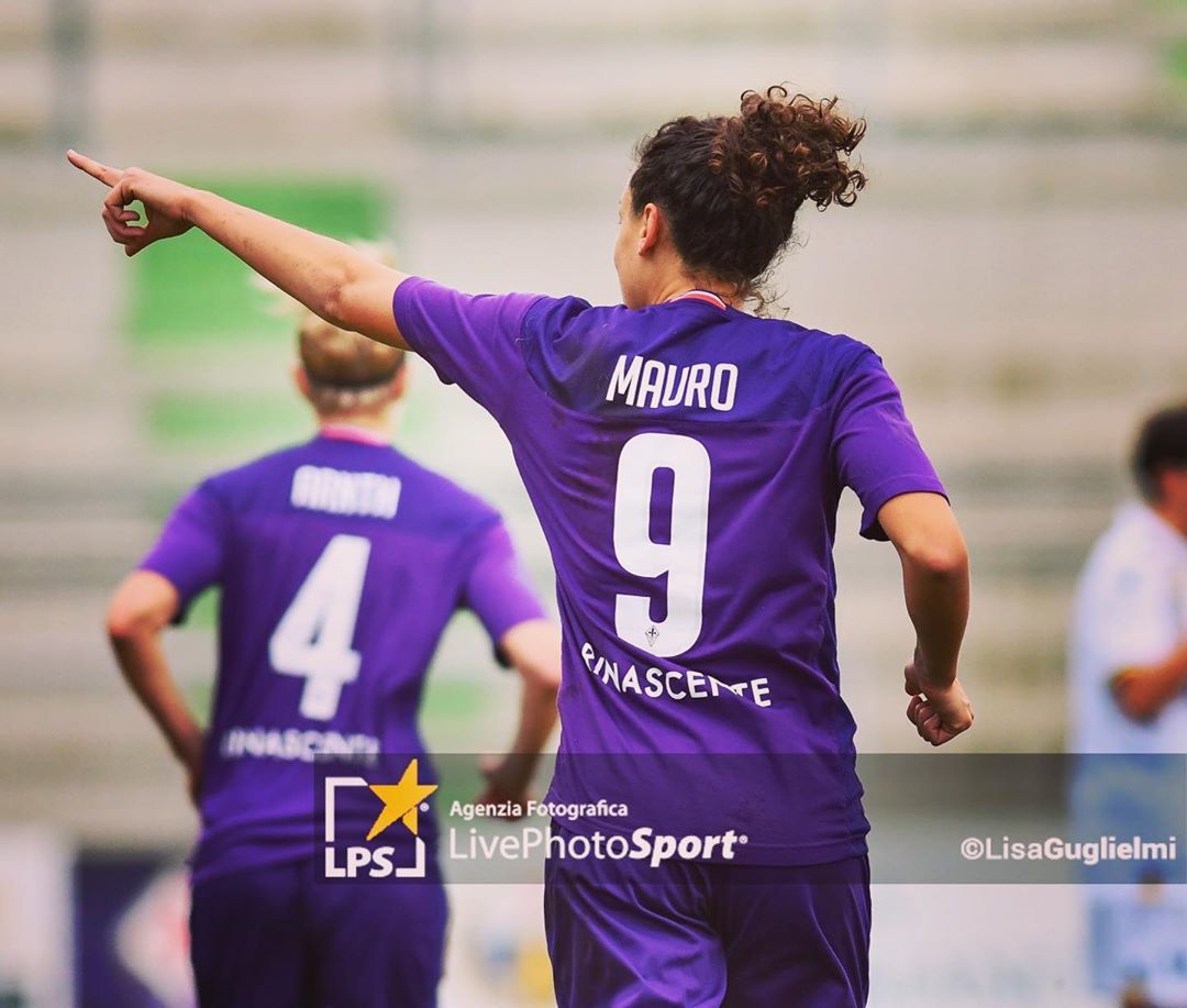 Ilaria Mauro, calciatrice della Fiorentina dopo una lunga esperienza in Germania