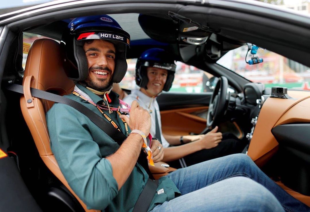 L'attore Gianmarco Saurino e la sua passione per i motori