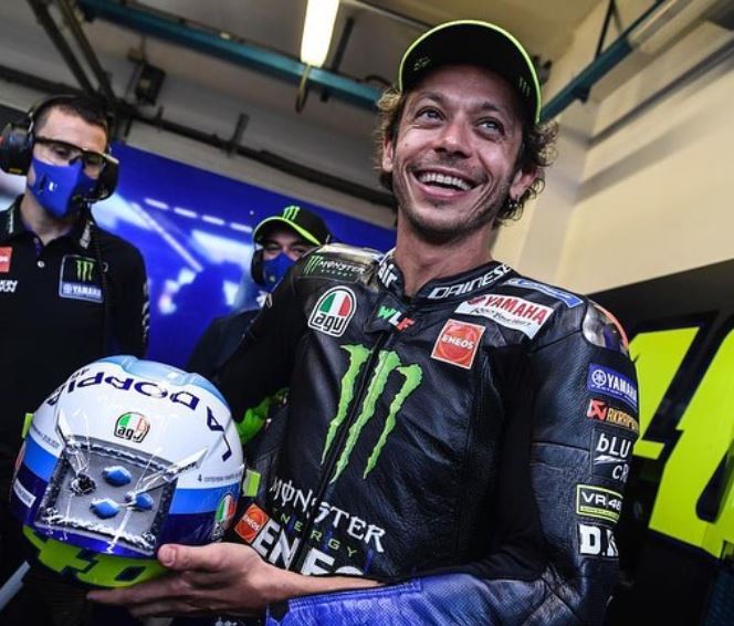 Valentino Rossi in uno scatto recente