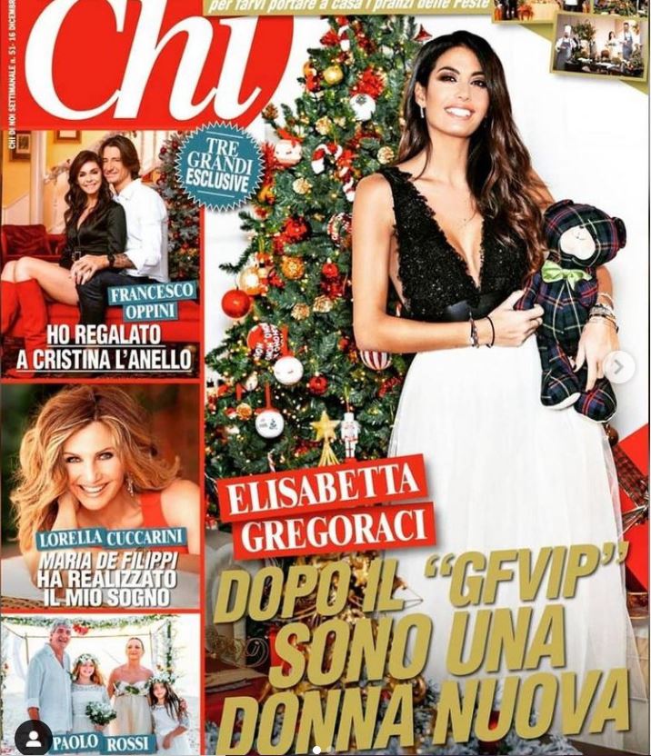 Elisabetta Gregoraci sulla copertina di Chi
