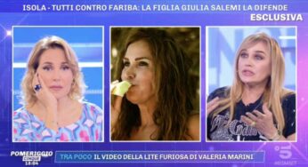Pomeriggio 5, Lory Del Santo sbotta in diretta: che attacco