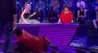 Cristiano Malgioglio cade a terra in diretta tv: cosa è successo