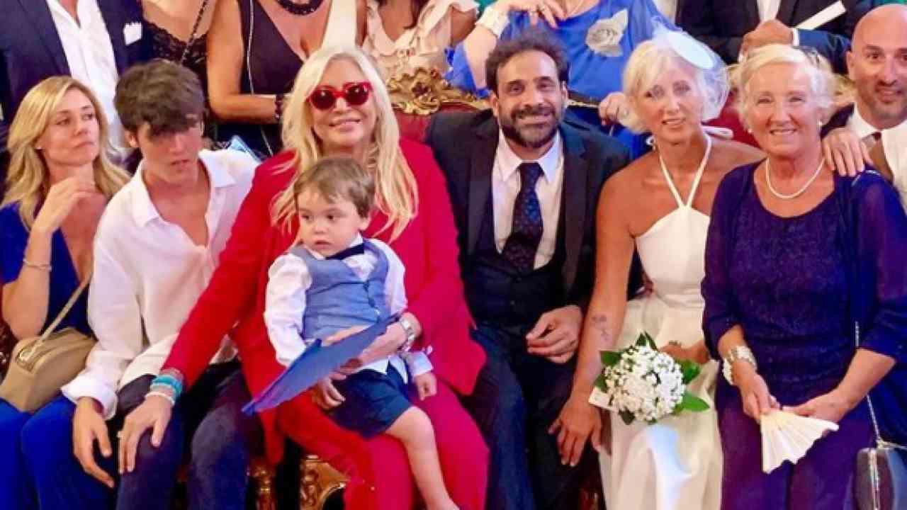 mara venier matrimonio figlio paolo