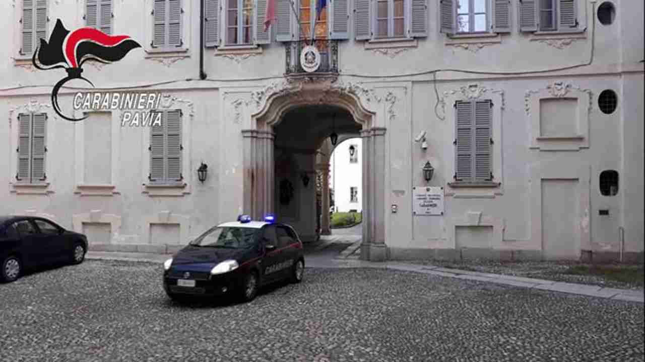 anziano morto Pavia