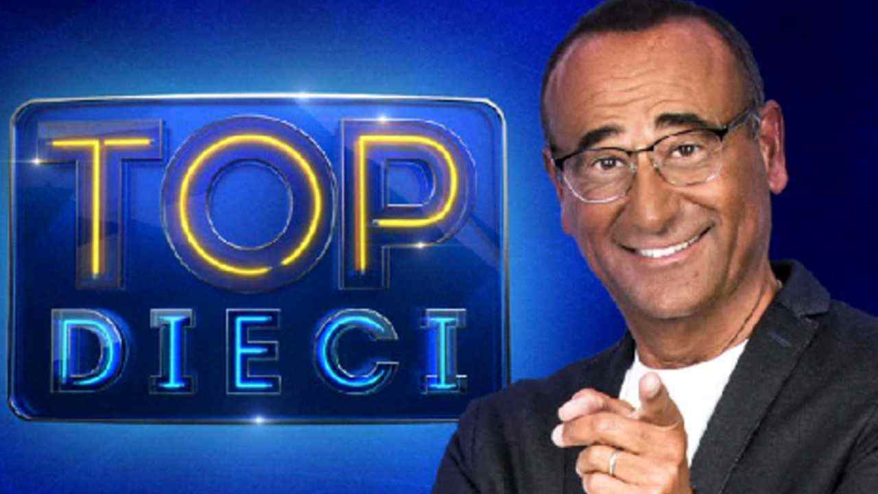Carlo Conti a Top 10