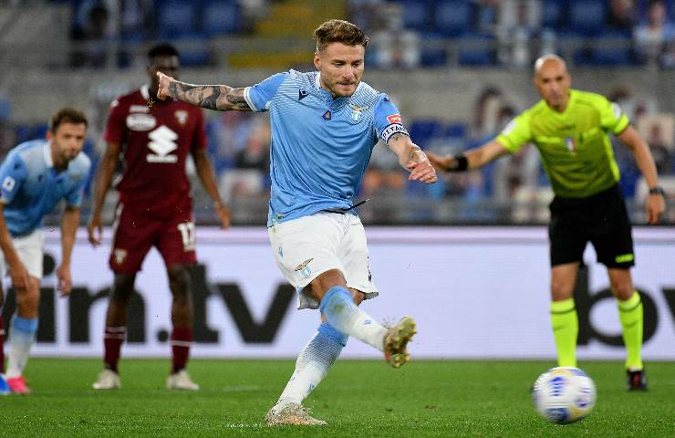 Ciro Immobile in Lazio Torino