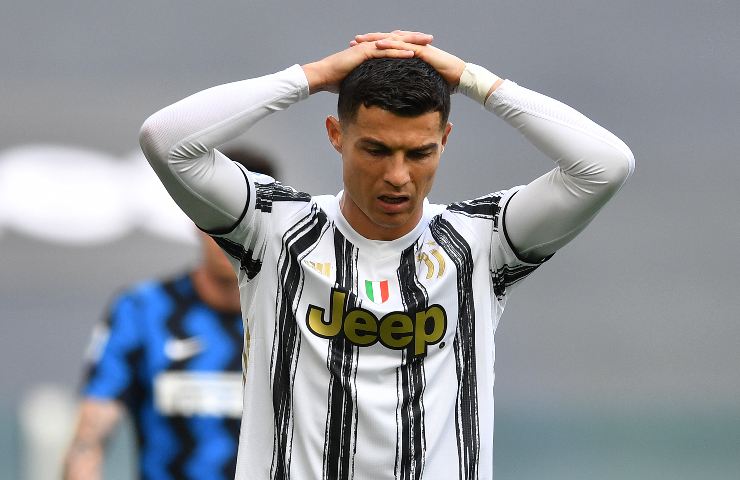 Cristiano Ronaldo escluso in Bologna Juve