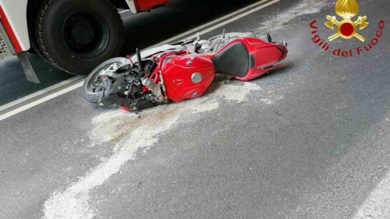 Incidente in moto