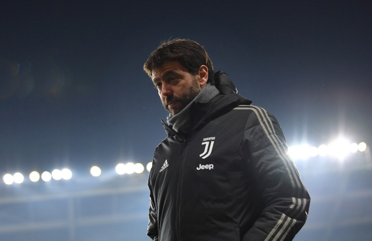 Juventus il presidente Andrea Agnelli