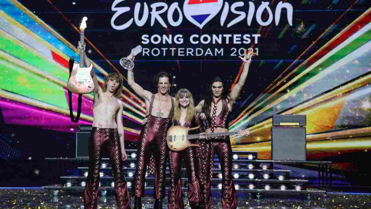 Maneskin vincitori all'Eurovision 2021