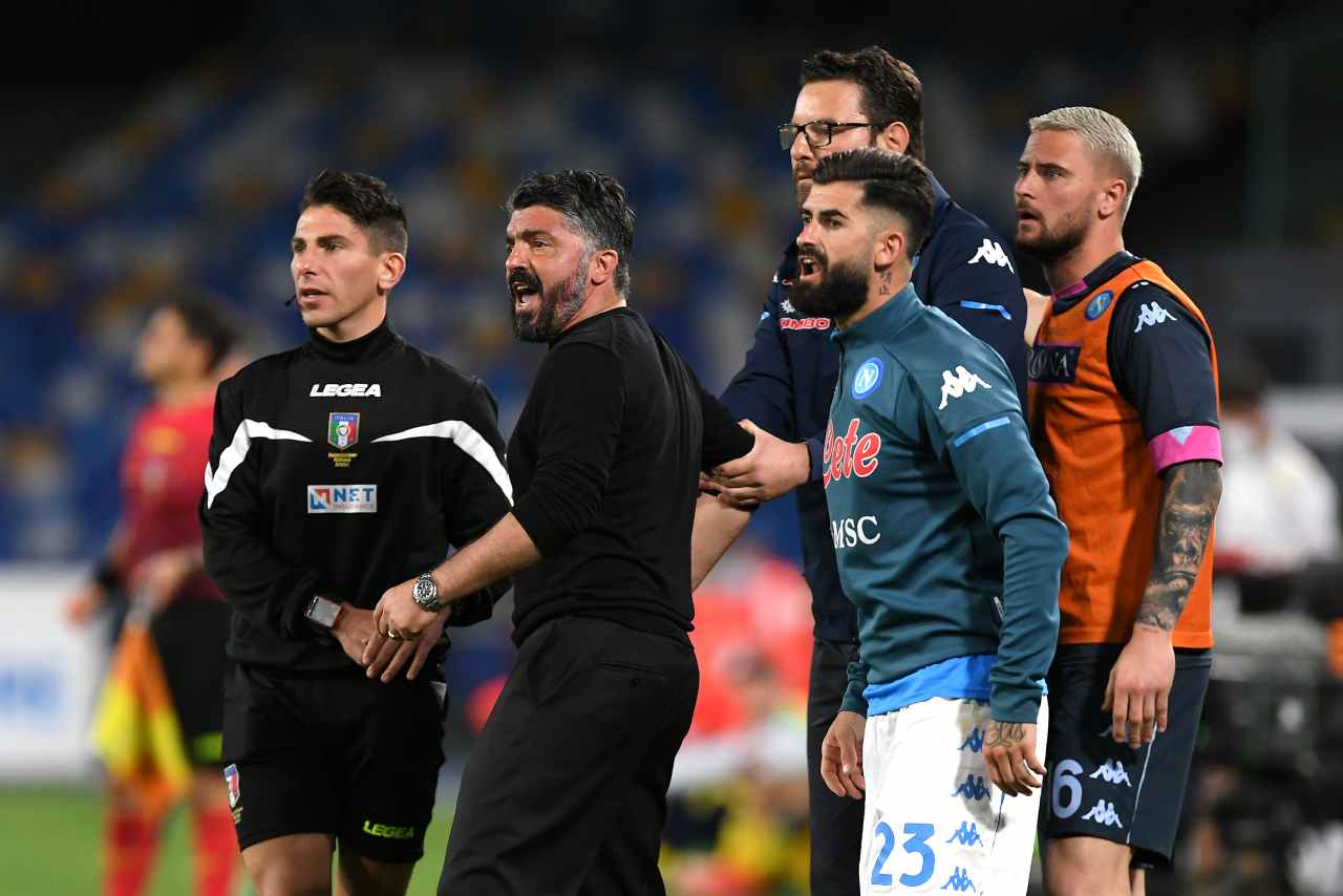 Gattuso Napoli addio