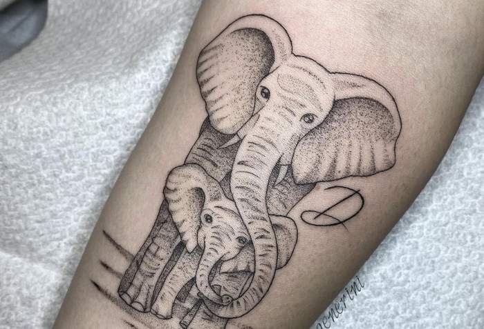 tatuaggio sulla famiglia