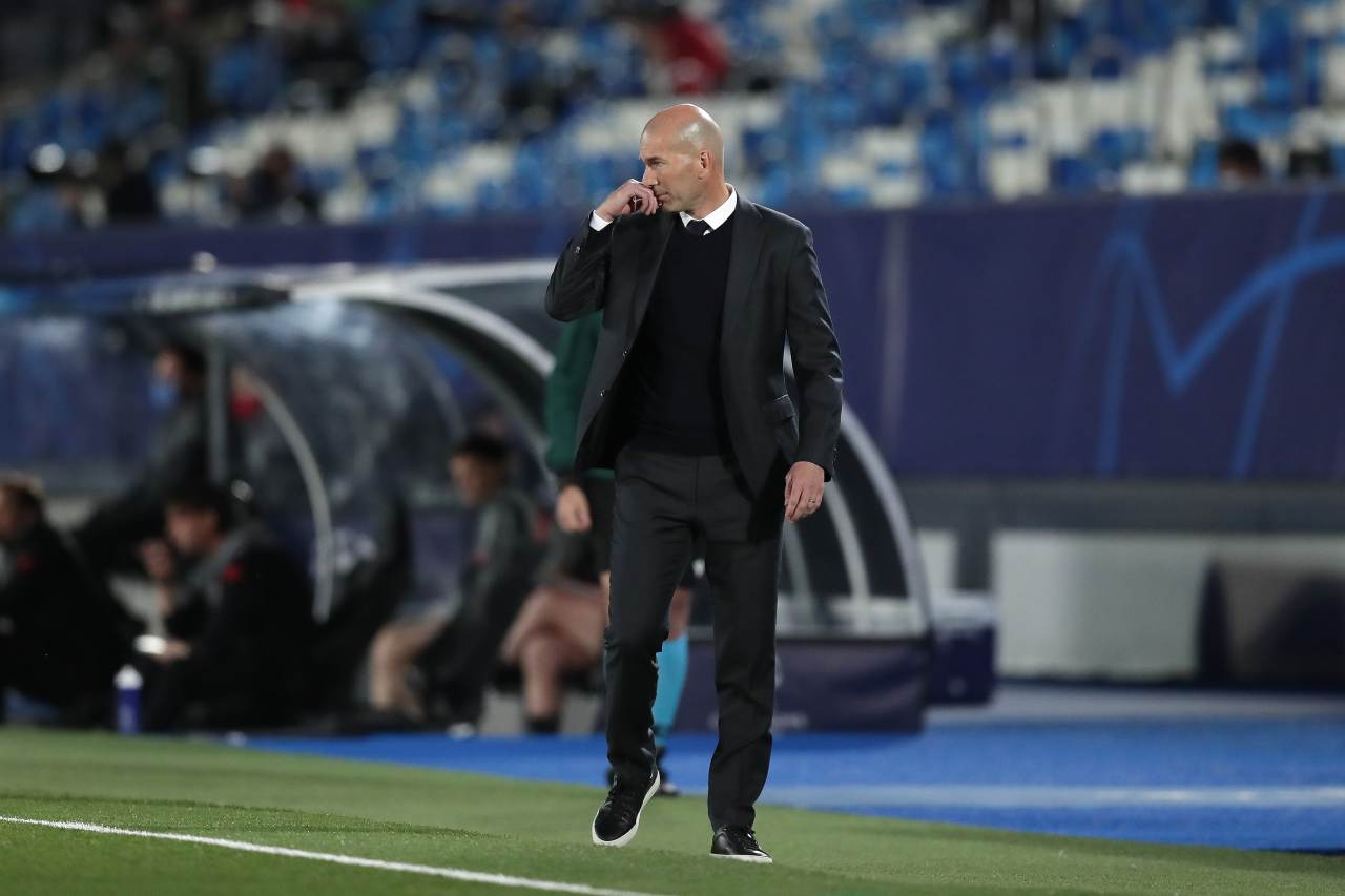 zidane real addio