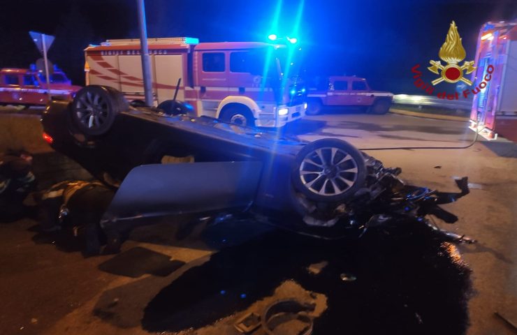 Incidente stradale a Chieri