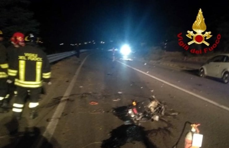 Incidente stradale con un 18enne morto