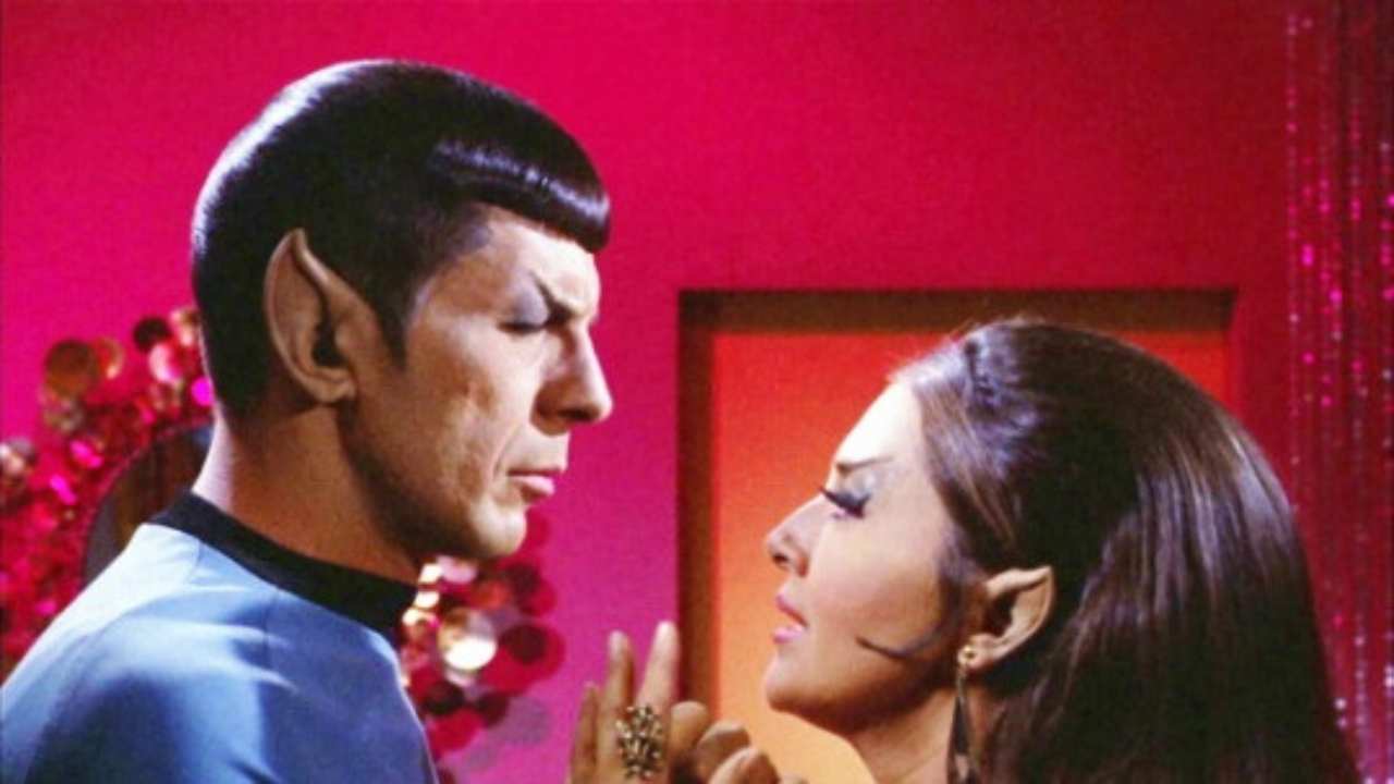 Joanne Linville e Leonard Nimoy in Star Trek