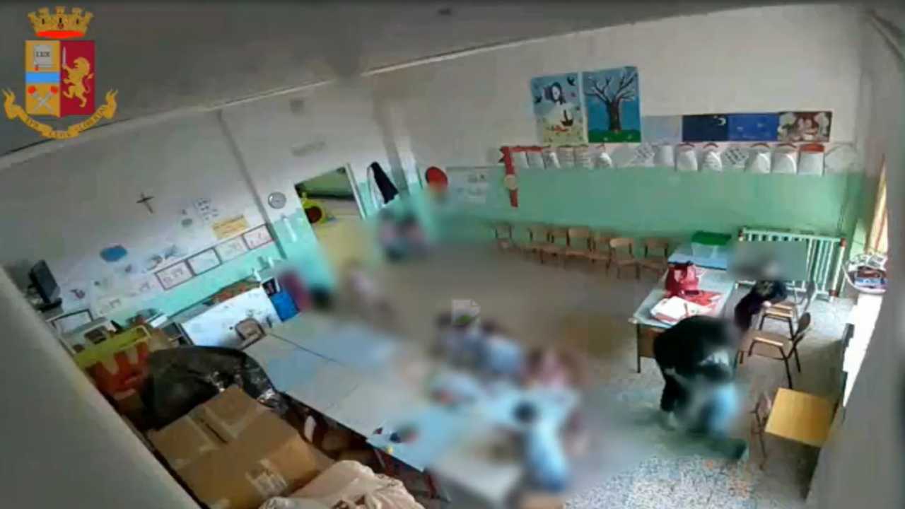 Maltrattamenti all'asilo in provincia di Palermo