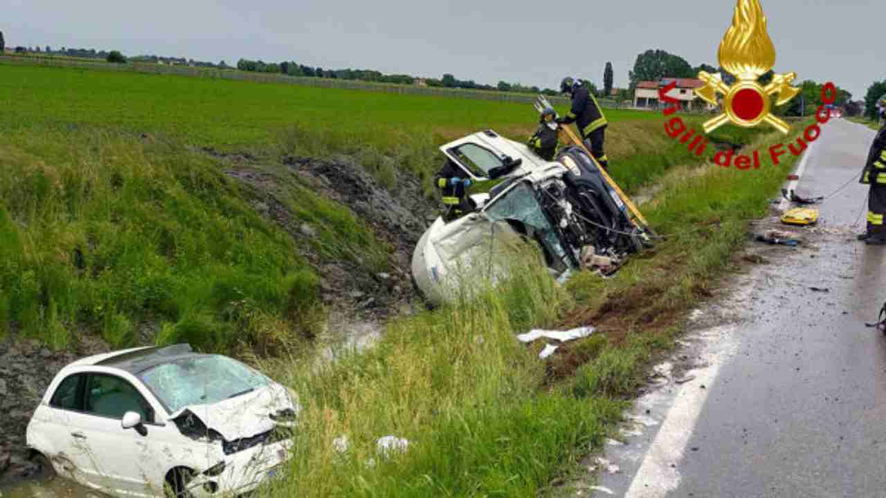 incidente stradale in Trentino