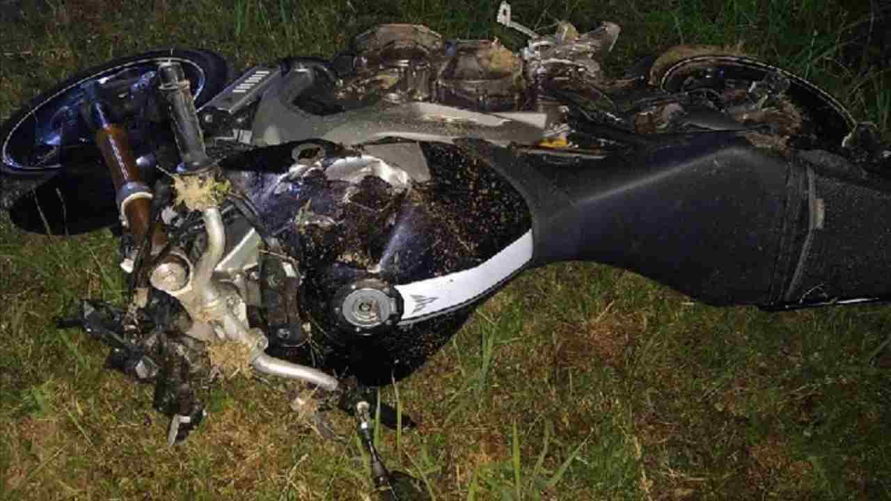 Incidente in moto presso Udine