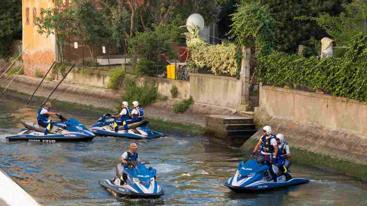 Italia Inghilterra cadavere durante la festa a Venezia