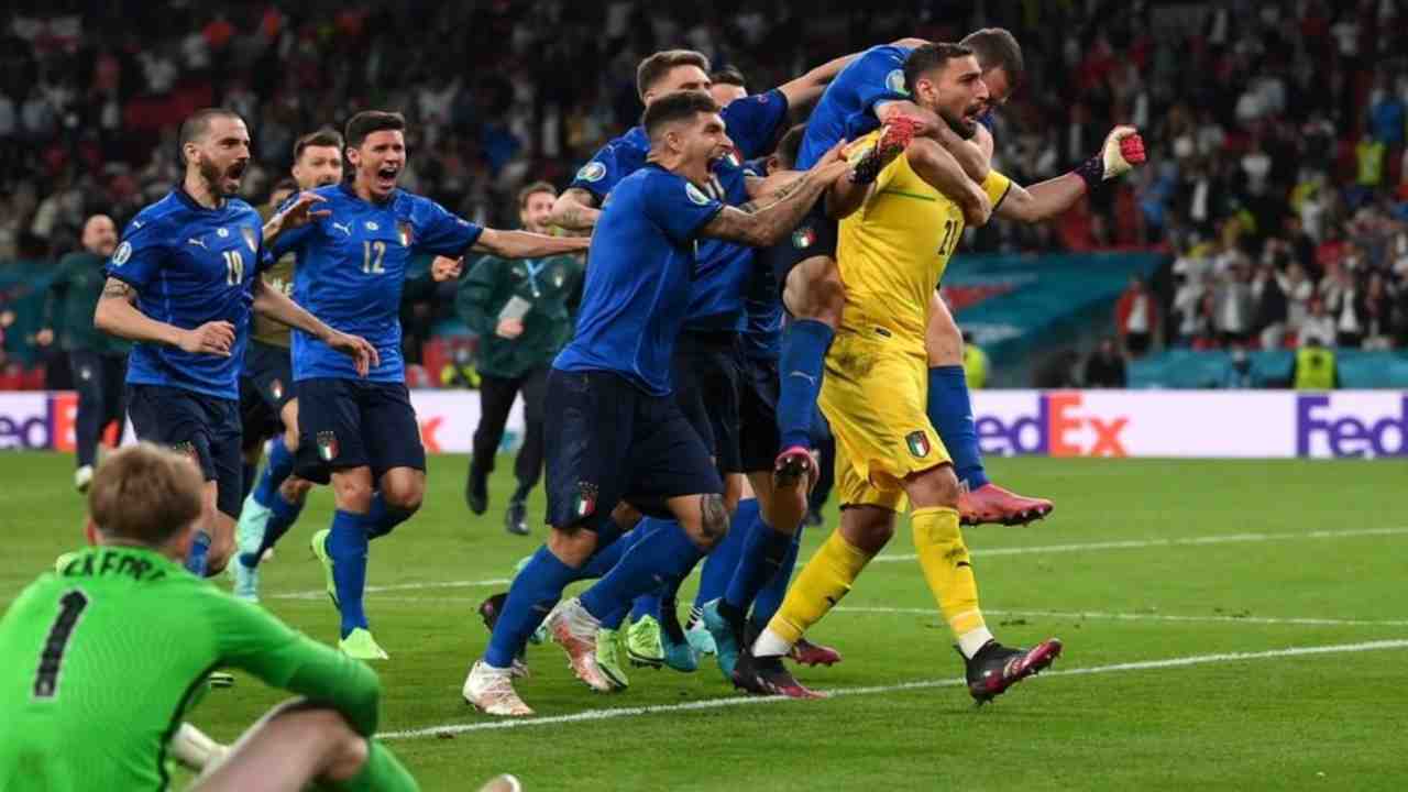 Italia vittoriosa in finale ad Euro 2020