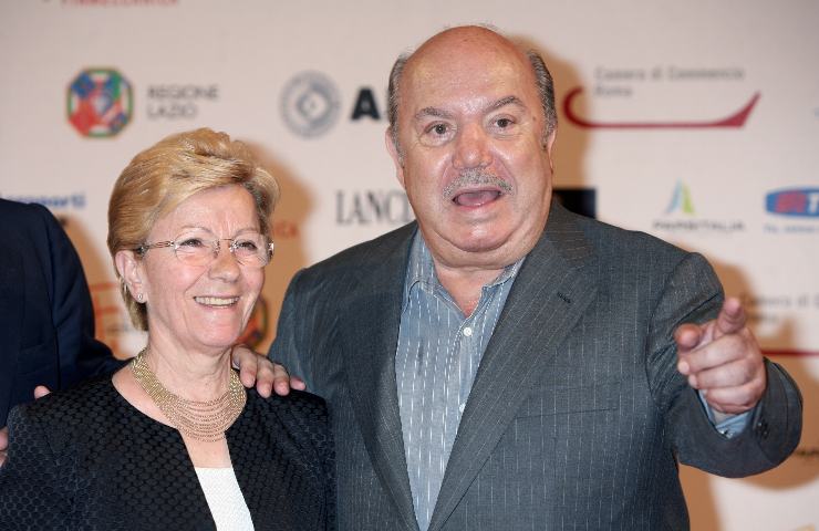 Lino Banfi e la moglie Lucia Lagrasta