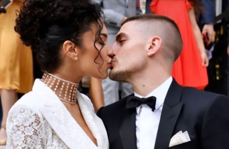 Marco Verratti e Jessica Aidi sposi