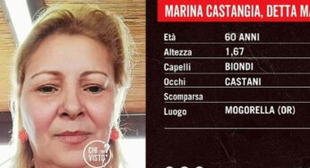 Marina Castangia, c’è una novità: la donna potrebbe essere viva