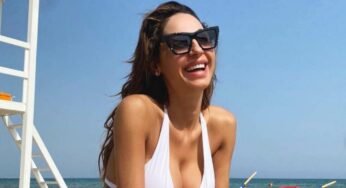 Anna Tatangelo, Gigi D’alessio papà e lei bacia il nuovo compagno FOTO