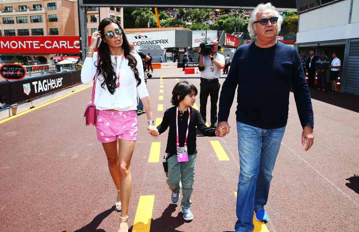 Gregoraci Briatore e Nathan Falco GettyImages