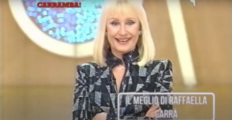 Screenshot Raffaella Carrà 