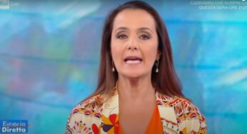 Estate in diretta, clamorosa gaffe in studio: Roberta Capua fa finta di niente