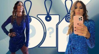 Elisabetta Gregoraci conquista a suon di paillettes: riconosci la griffe del suo mini dress?