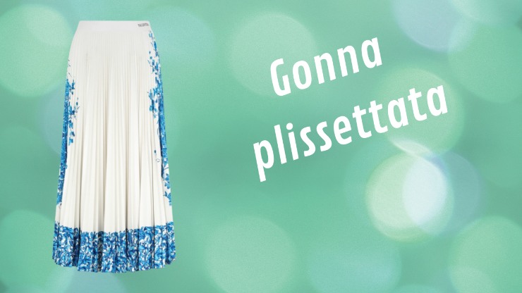 Gonna plissettata