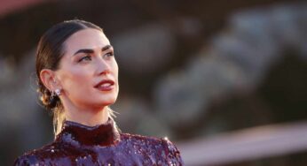 Melissa Satta coperta di paillettes a Venezia: la firma dello stilista si vede ma tu la sai riconoscere?