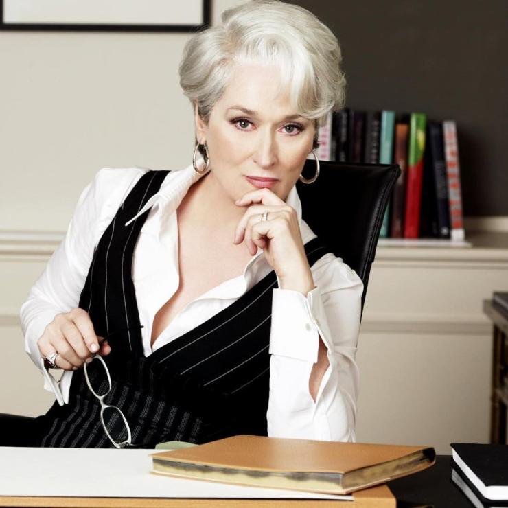 Meryl Streep Il diavolo veste prada ciaostyle.it 