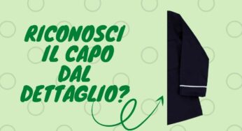 Osserva il dettaglio: sai riconoscere a quale indumento appartiene?