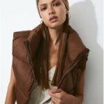 gilet trapuntato