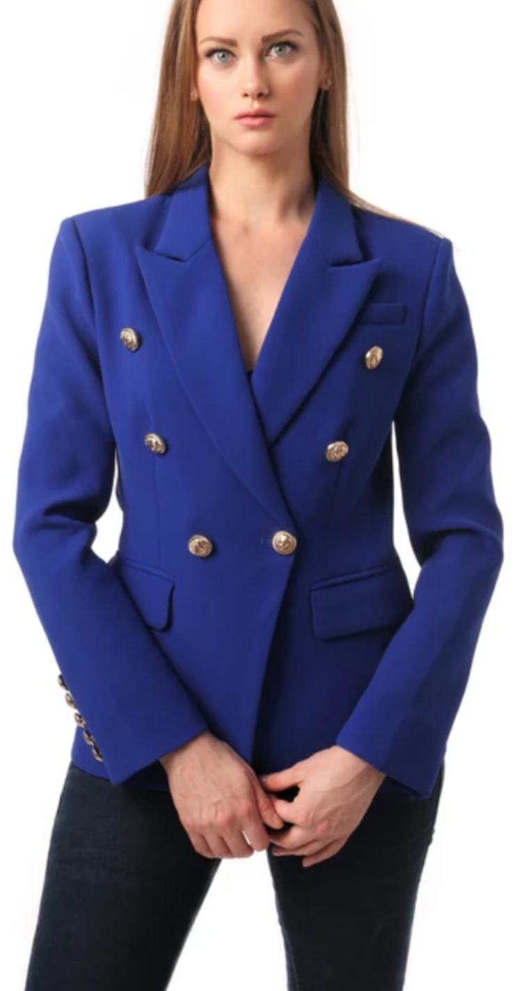 Manila Nazzaro blazer blu