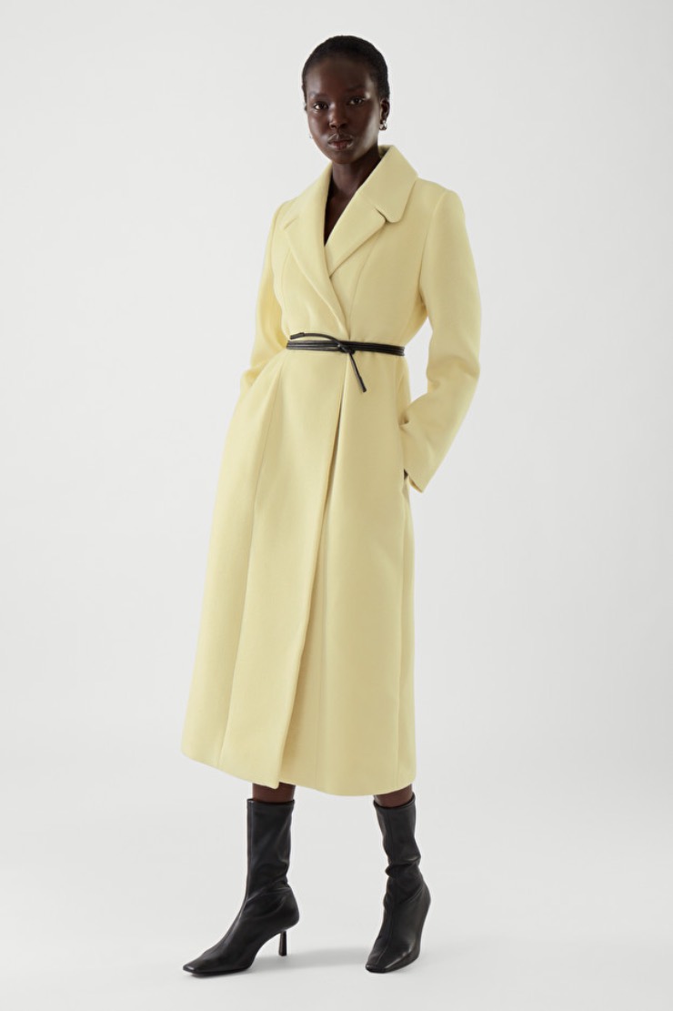 cappotto giallo