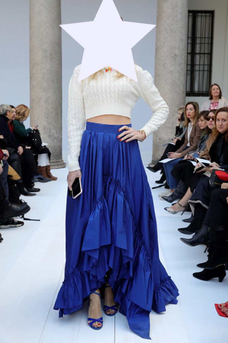 Chiara Ferragni Milano fashion Week