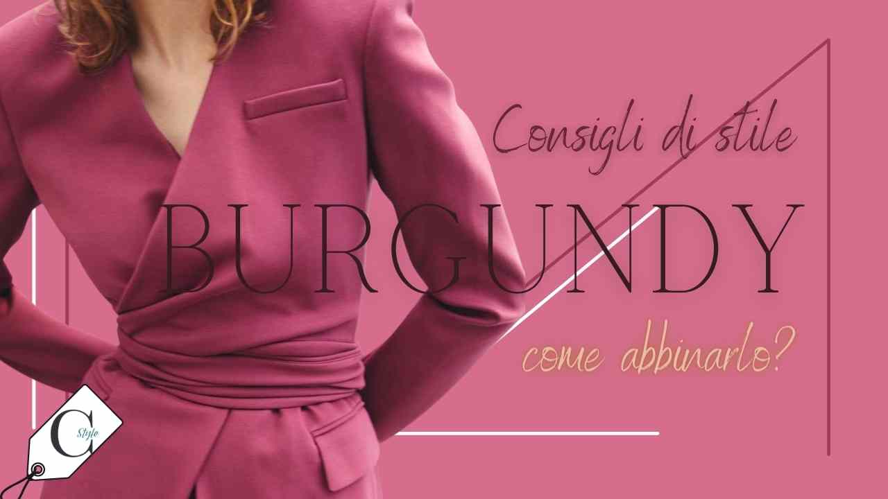 copertina burgundy consigli di stile