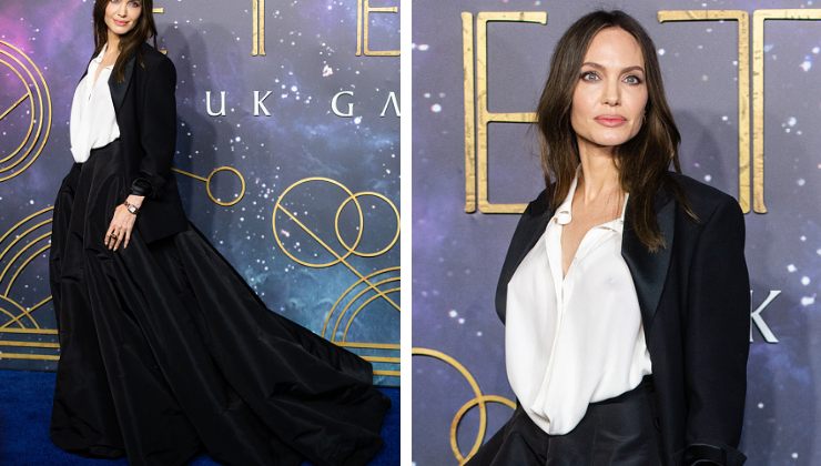 Angelina Jolie in UK 