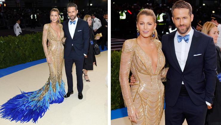 Blake Lively e Ryan Reynolds al Met Gala 2017 