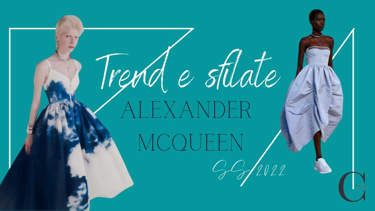 Copertina McQueen ss22 Trend Sfilate