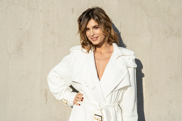 Elisabetta Canalis alla Fashion Week di Milano 2020