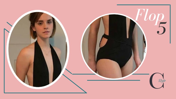 Emma Watson in costume da bagno