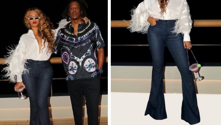 Jay-Z e Beyoncé in barca
