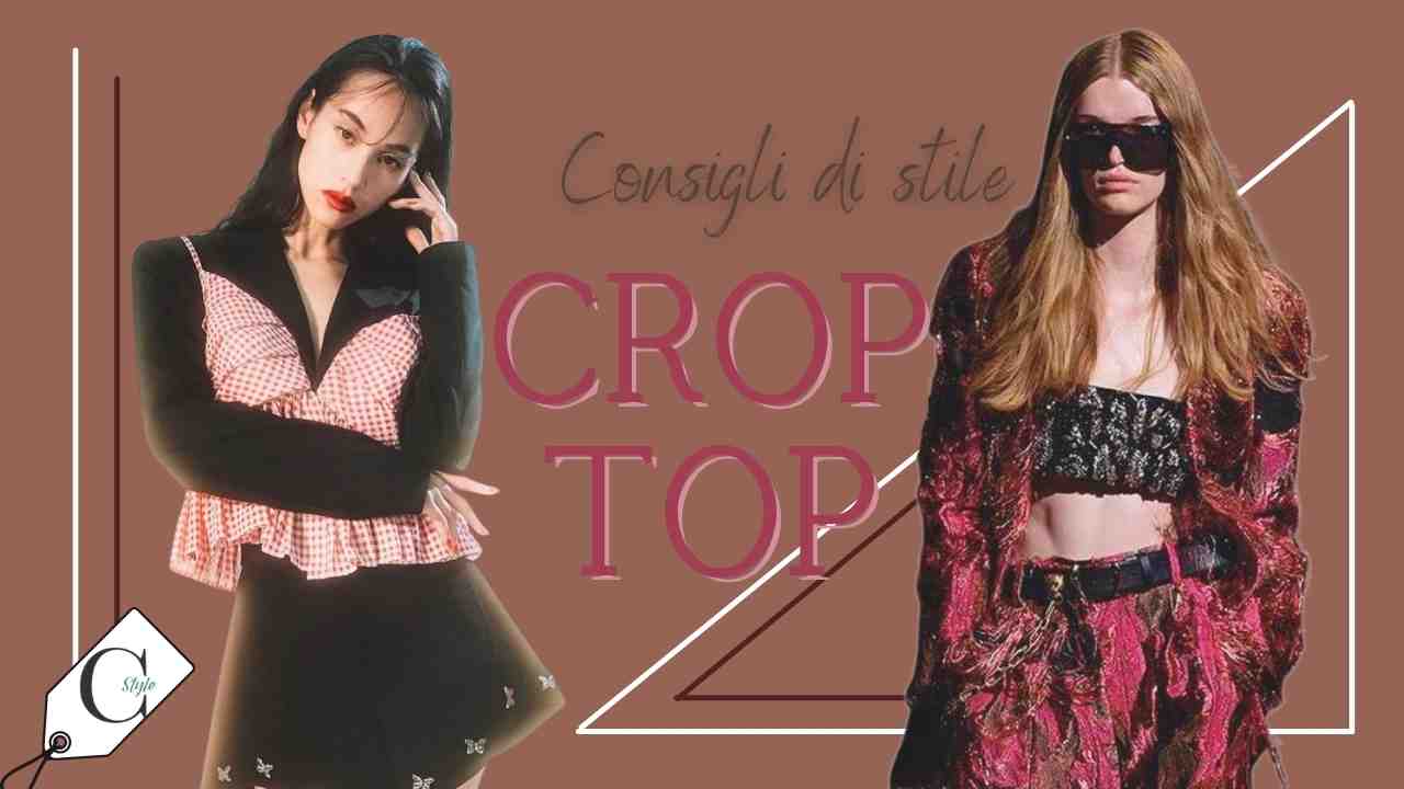 copertina crop top