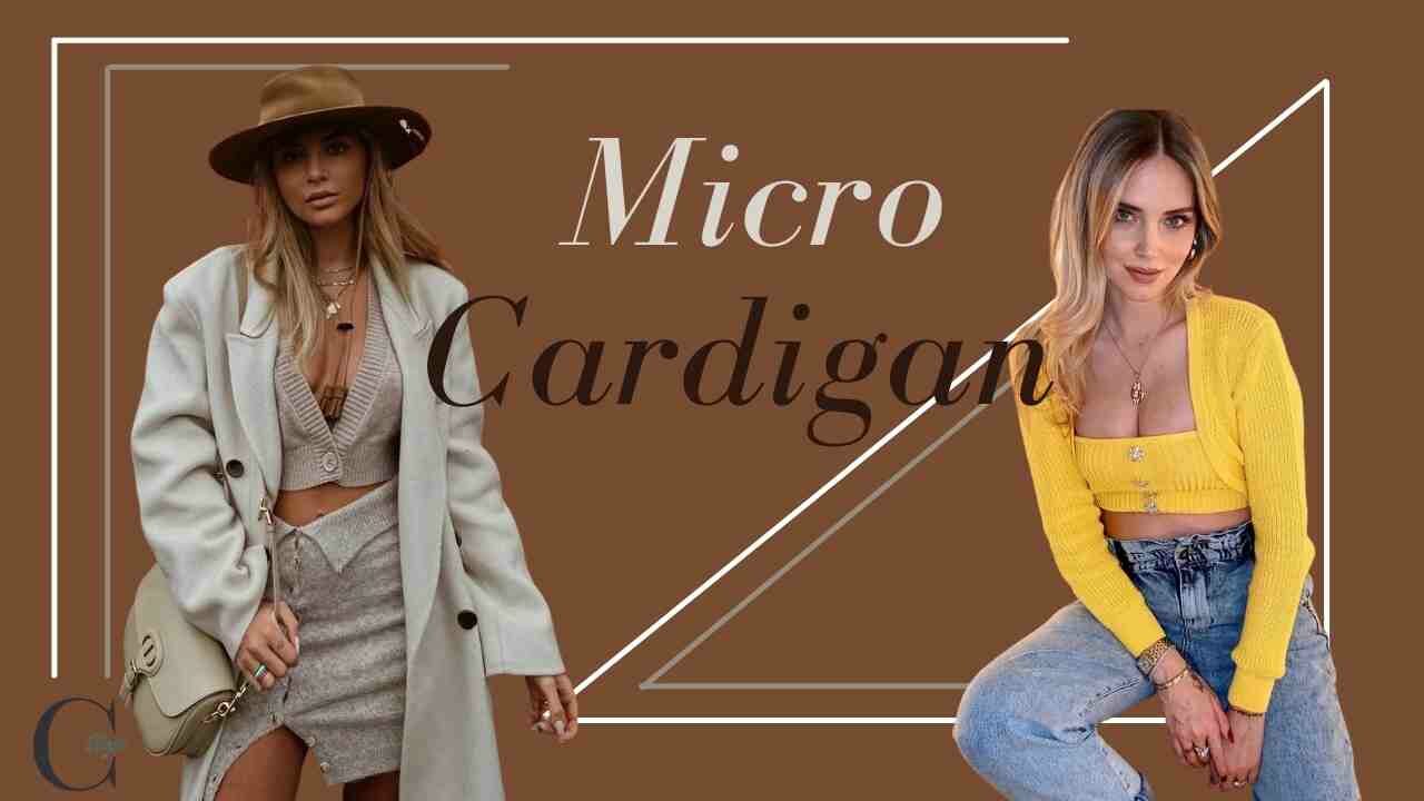 Microcardigan copertina consigli di stile